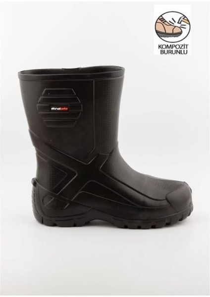 Kınal Eva Hafif Kompozit Burun Çizme Balıkçı, Çiftci, Tarla, Oto Yıkamacı, İş Güvenliği Çizmesi modelleri