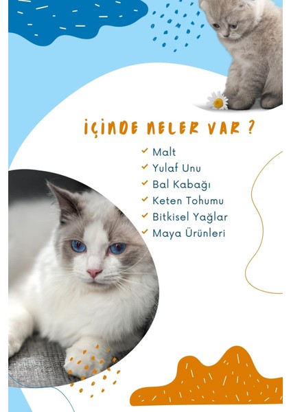 Kedi Maltı - Kediler Için Tüy Yumağı Önleyici - Malt Paste 100G