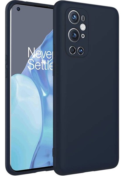 One Plus 9 Pro Içi Kadife Dolgulu Şık Candy Lansman Silikon Kılıf