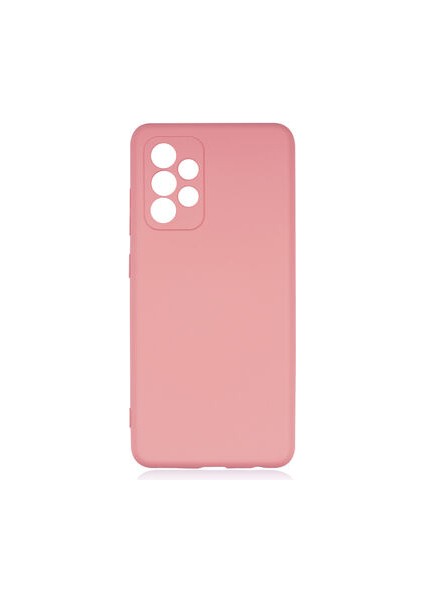 Samsung Galaxy A52 Içi Kadife Dolgulu Şık Candy Lansman Silikon Kılıf