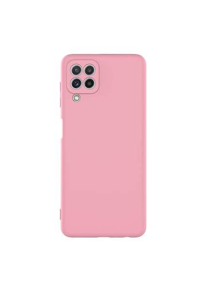 Samsung Galaxy M22 Içi Kadife Dolgulu Şık Candy Lansman Silikon Kılıf