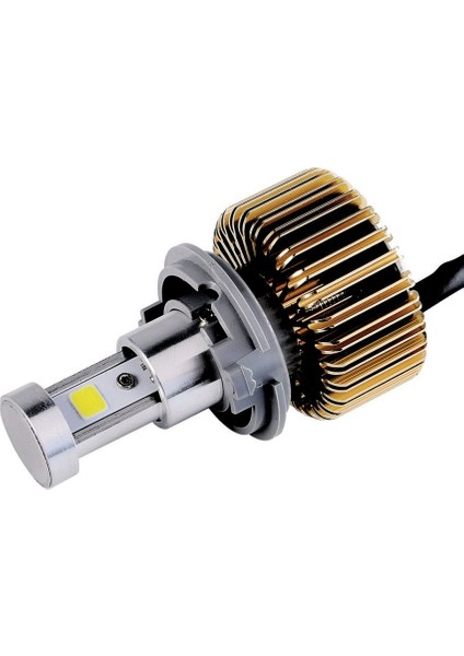 Motosiklet 6'lı LED Xenon Far Bakır Soğutma Uzun Kısa ve Çakar Özelliği Tüm Motorlara Uyumlu Far