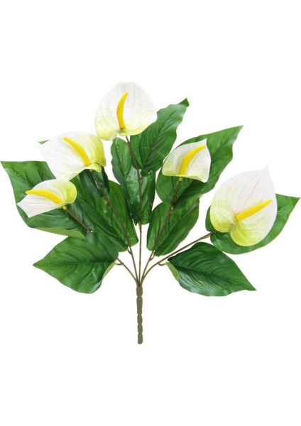 Yapay Antoryum Demeti Beyaz 45 cm