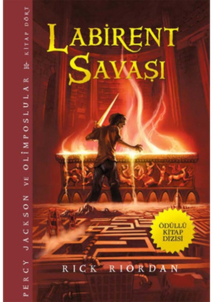 Percy Jockson ve Olimposlular 4 Labirent Savaşı 9786051113814