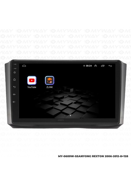 Ssangyong Rexton Android 12 Multimedya Carplay 4gb RAM+64GB HDD 2006-2012 Navigasyon Ekran indirimleri