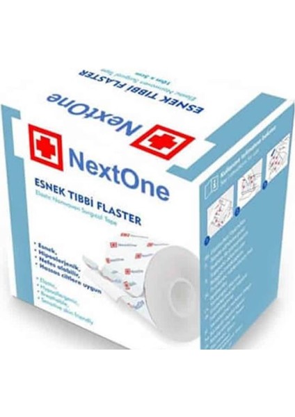 Hipoalerjenik Tıbbi Esnek Plaster 10 cm x 10 m 3 Adet