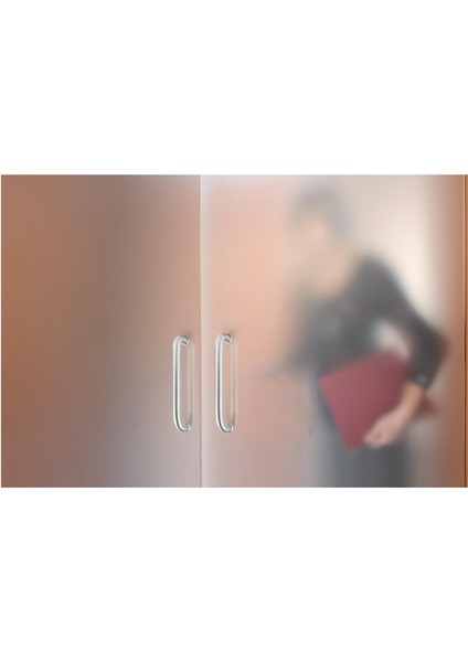 Paslanmaz Çelik 40 cm Çekme Kol Inox 1 Takım 19*400 mm