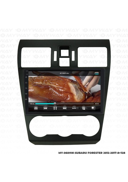Subaru Forester Android 12 Multimedya Carplay 4gb RAM+64GB HDD 2012-2017 Navigasyon Ekran