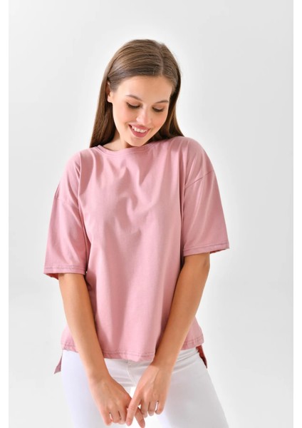 Pamuk Tişört Kısa Kollu Düz Model Kadın T-Shirt Pamuklu Tişört fiyatları
