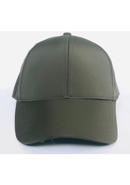 Salarticaret Soft Düz Haki Şapka