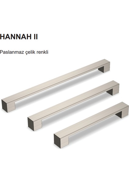 Hannah Kulp Inox Renkli 192MM