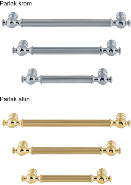 Calisto Kulp Altın Parlak Renkli 160MM fiyatları