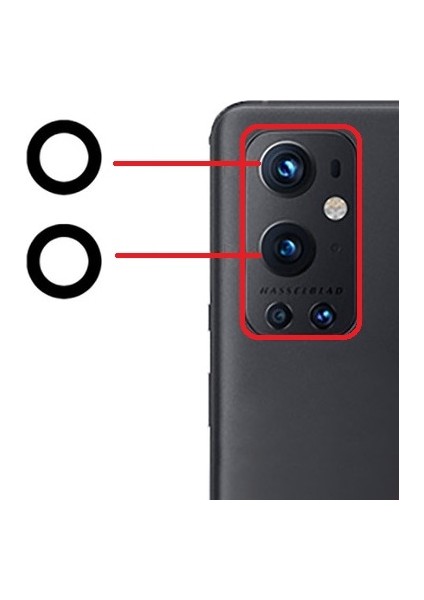 Oneplus 9 Pro Uyumlu Kamera Lensi Cam LE2121 LE2125 LE2123 LE2120 LE2127
