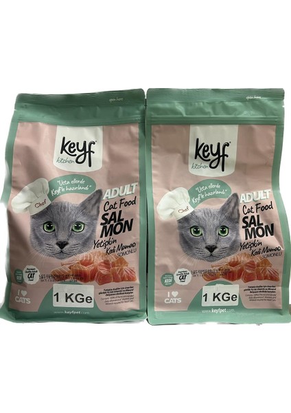 Somonlu Yetişkin Kedi Maması 1.kg (2 Adet)