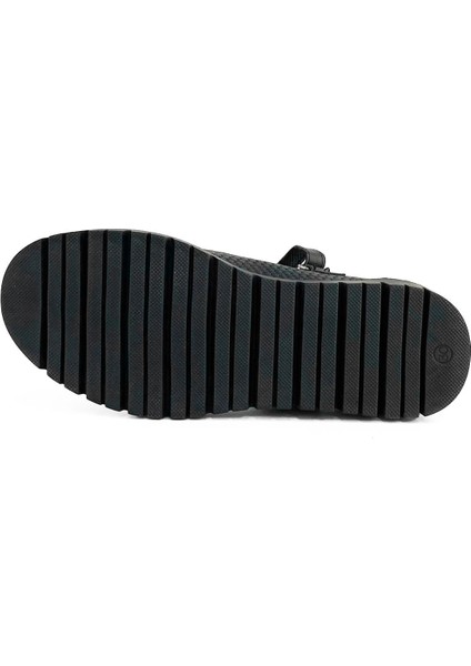 Deri Siyah Kız Çocuk Okul Ayakkabısı fırsatları