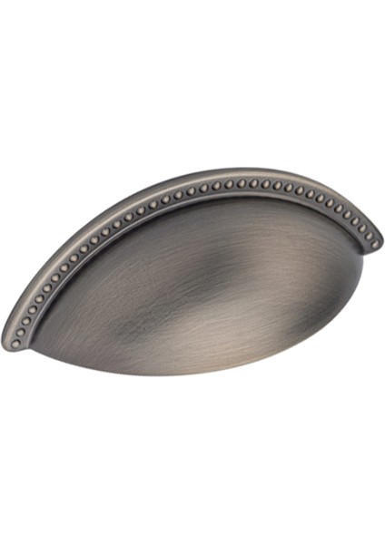 Calisto Kabuk Kulp Antik Gümüş Renkli 64MM