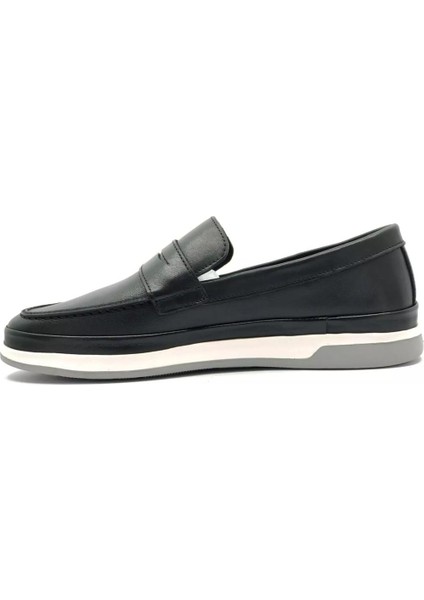 M9240 Yumuşak Esnek Loafer Deri Erkek Ayakkabı