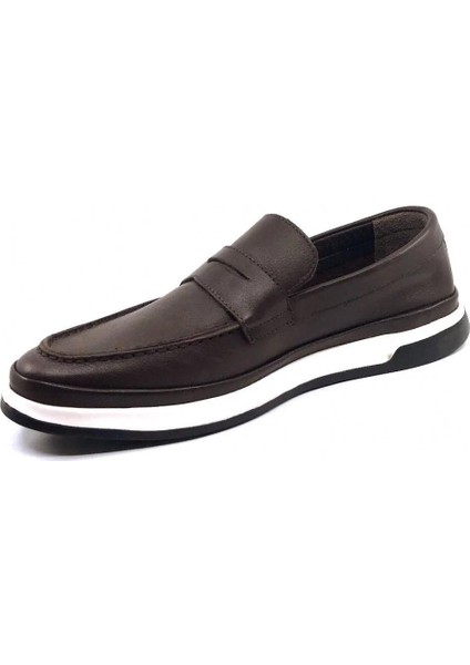 M9240 Yumuşak Esnek Loafer Deri Erkek Ayakkabı