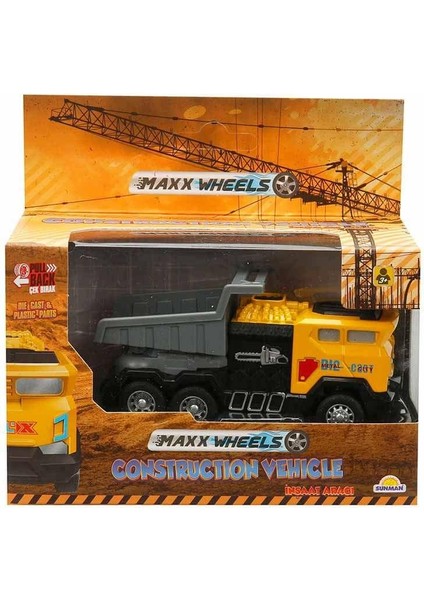 Maxx Wheels Kamyon 20425 Sarı fiyatları