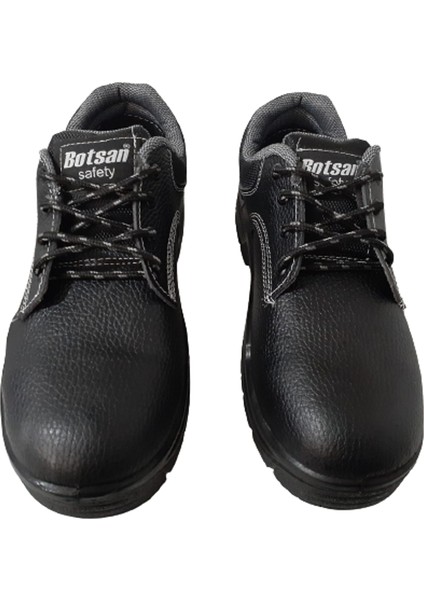 Erkek Siyah Bağcıklı Çelik Burunlu Iş Güvenlik Ayakkabısı fırsatları
