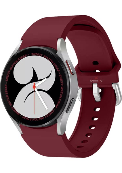 Samsung Galaxy Watch 6 40 43 44 47MM Uyumlu Orjinal Tasarım Kavisli Purelux Silikon Kordon