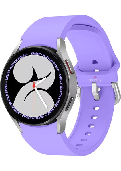 Samsung Galaxy Watch 6 40 43 44 47MM Uyumlu Orjinal Tasarım Kavisli Purelux Silikon Kordon