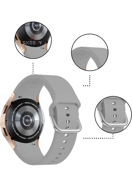 Samsung Galaxy Watch 6 40 43 44 47MM Uyumlu Orjinal Tasarım Kavisli Purelux Silikon Kordon indirimleri