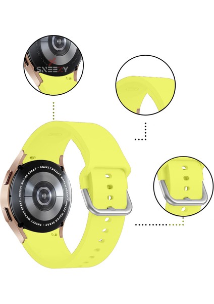Samsung Galaxy Watch 6 40 43 44 47MM Uyumlu Orjinal Tasarım Kavisli Purelux Silikon Kordon indirimleri