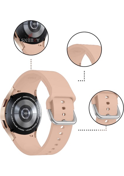 Samsung Galaxy Watch 6 40 43 44 47MM Uyumlu Orjinal Tasarım Kavisli Purelux Silikon Kordon indirimleri