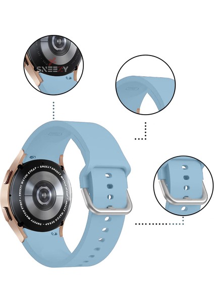 Samsung Galaxy Watch 6 40 43 44 47MM Uyumlu Orjinal Tasarım Kavisli Purelux Silikon Kordon indirimleri