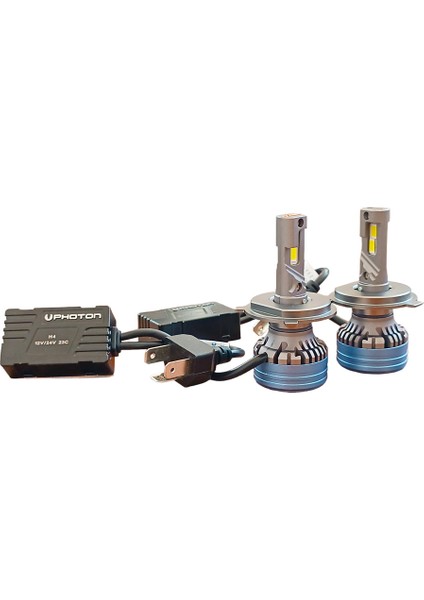 Photon Ultimate +5 Plus H4 LED Xenon Far Buz Beyaz Fanlı Canbus 55W 12-24V fiyatları