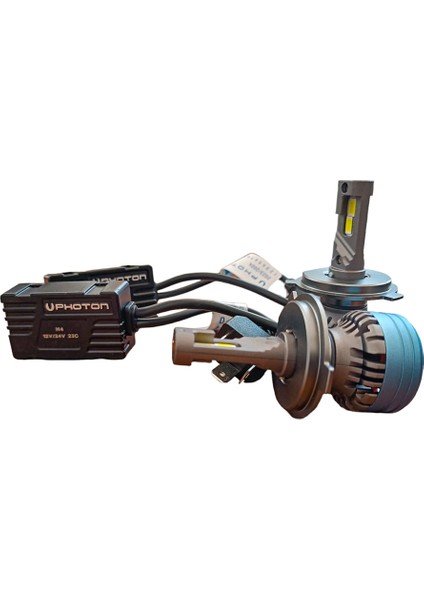 Photon Ultimate +5 Plus H4 LED Xenon Far Buz Beyaz Fanlı Canbus 55W 12-24V modelleri