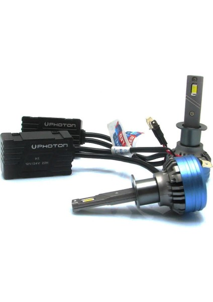 Photon Ultimate +5 Plus H1 LED Xenon Far Buz Beyaz Fanlı Canbus 55W 12-24V modelleri