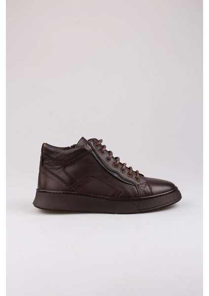 M6770 Yumuşak Esnek Deri Erkek Yarım Bot