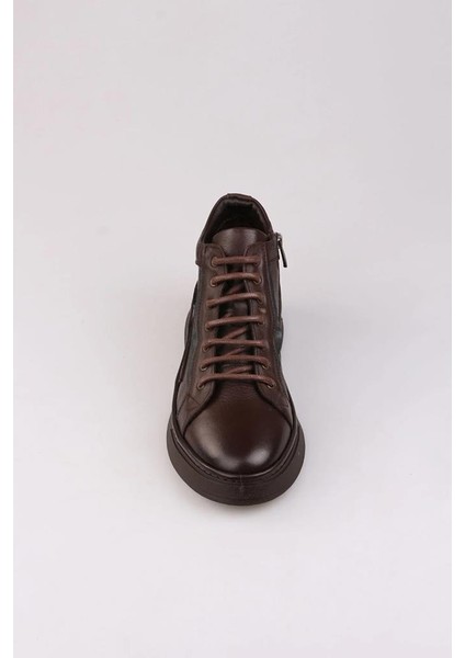 M6770 Yumuşak Esnek Deri Erkek Yarım Bot modelleri