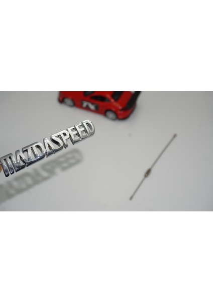 Mazda Speed Logo Krom Metal Çift Yön Halat Anahtarlık