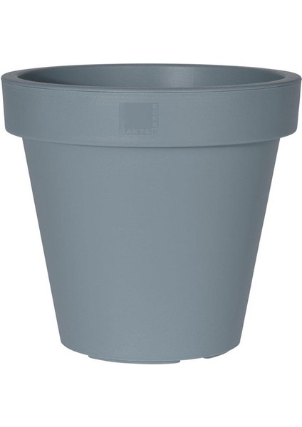 Plastik Saksı Gri Çap 30 cm Yükseklik 26 cm