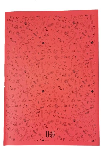 60 Yaprak Kareli Defter Plastik Kapak A-4 1 Adet Pp Kapak Büyük Boy Kareli Defter 60 Sayfa A4 Desenli Kapak