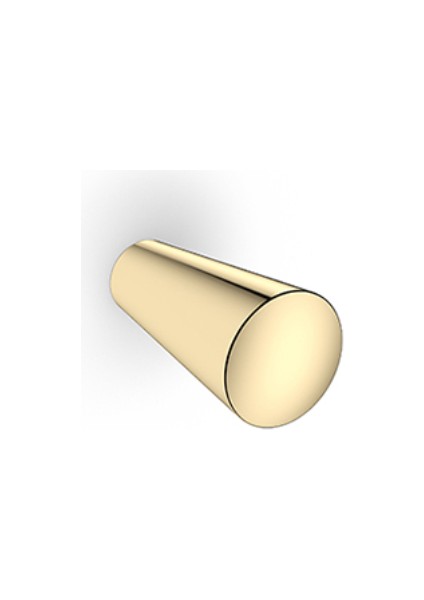 Vasso Düğme Kulp Pirinç Parlak Renkli