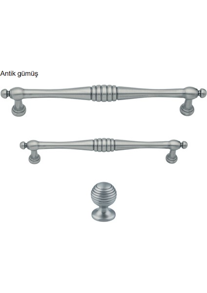 Gain Düğme Kulp Antik Gümüş Renkli 25MM fiyatları