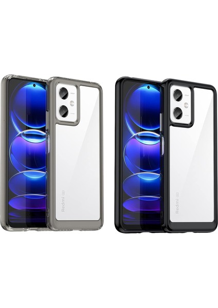 Xiaomi Redmi Note 12R Pro 6.67 Inch Shield Serisi Darbeye Dayanıklı Yarı Esnek Plastik Tpu Kılıf - AL8100 fiyatları