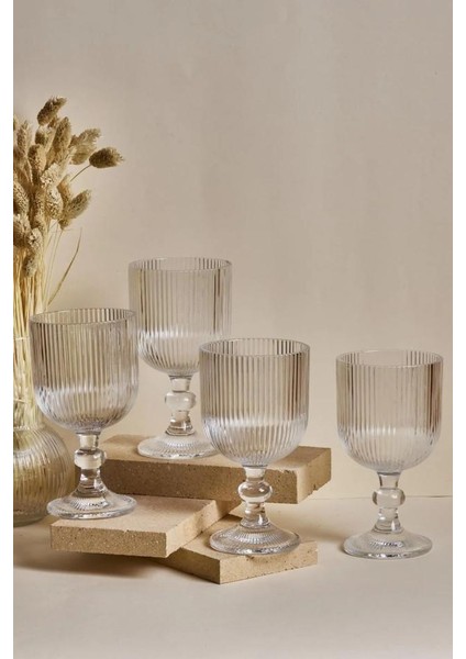 Imola 4'lü Ayaklı Bardak 375 ml