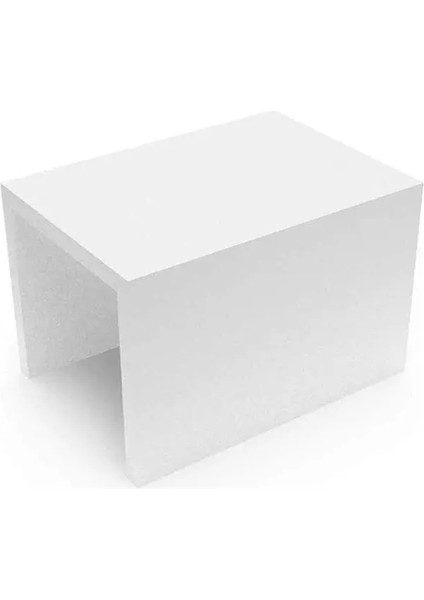 Beyaz 12X12 mm Kablo Kanalı Ek Parçası 4 Adet