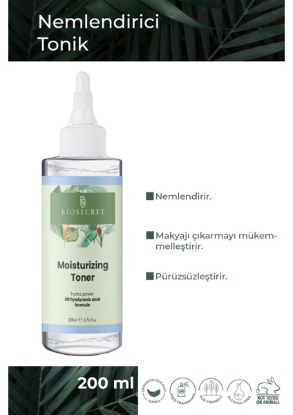 Nemlendirici Tonik Moisturizing Toner 200ML BIO57