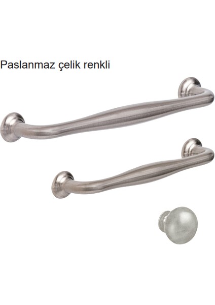 Claus Düğme Kulp Inox Renkli fiyatları