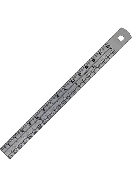 0,95X30X1000MM cm /ınch Paslanmaz Çelik Cetvel