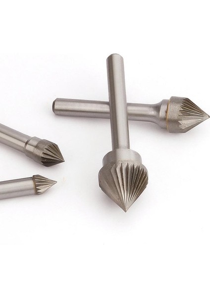 8 mm Karbür Kalıpçı Freze Elmas Taşlama Freze Ucu J Tipi 60 Derece