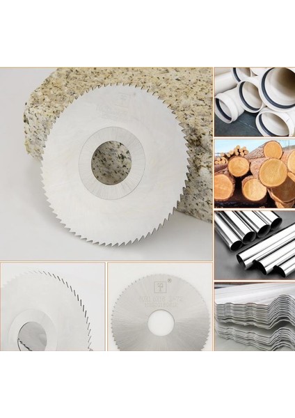 250X2.0X32 Hss Daire Testere 200 Diş Ahşap Metal Testeresi