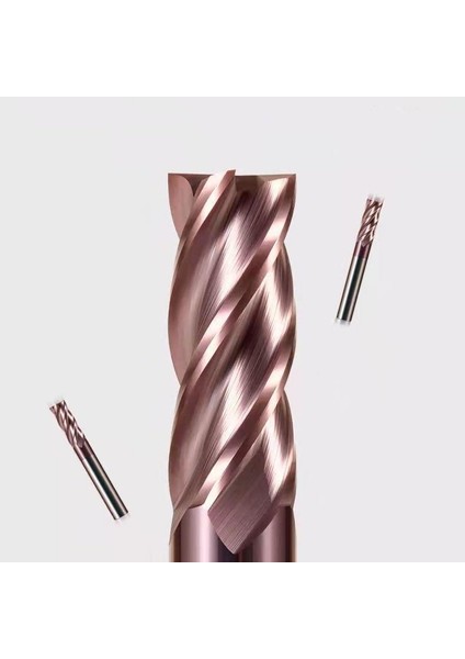 25 mm Karbür Parmak Freze Elmas Freze Bıçağı 4 Ağızlı