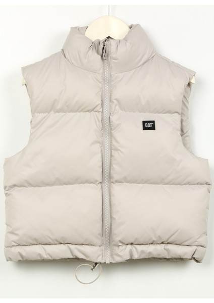 Kapitone Ekru Kadın Yelek C3WG-YLK01 fırsatları